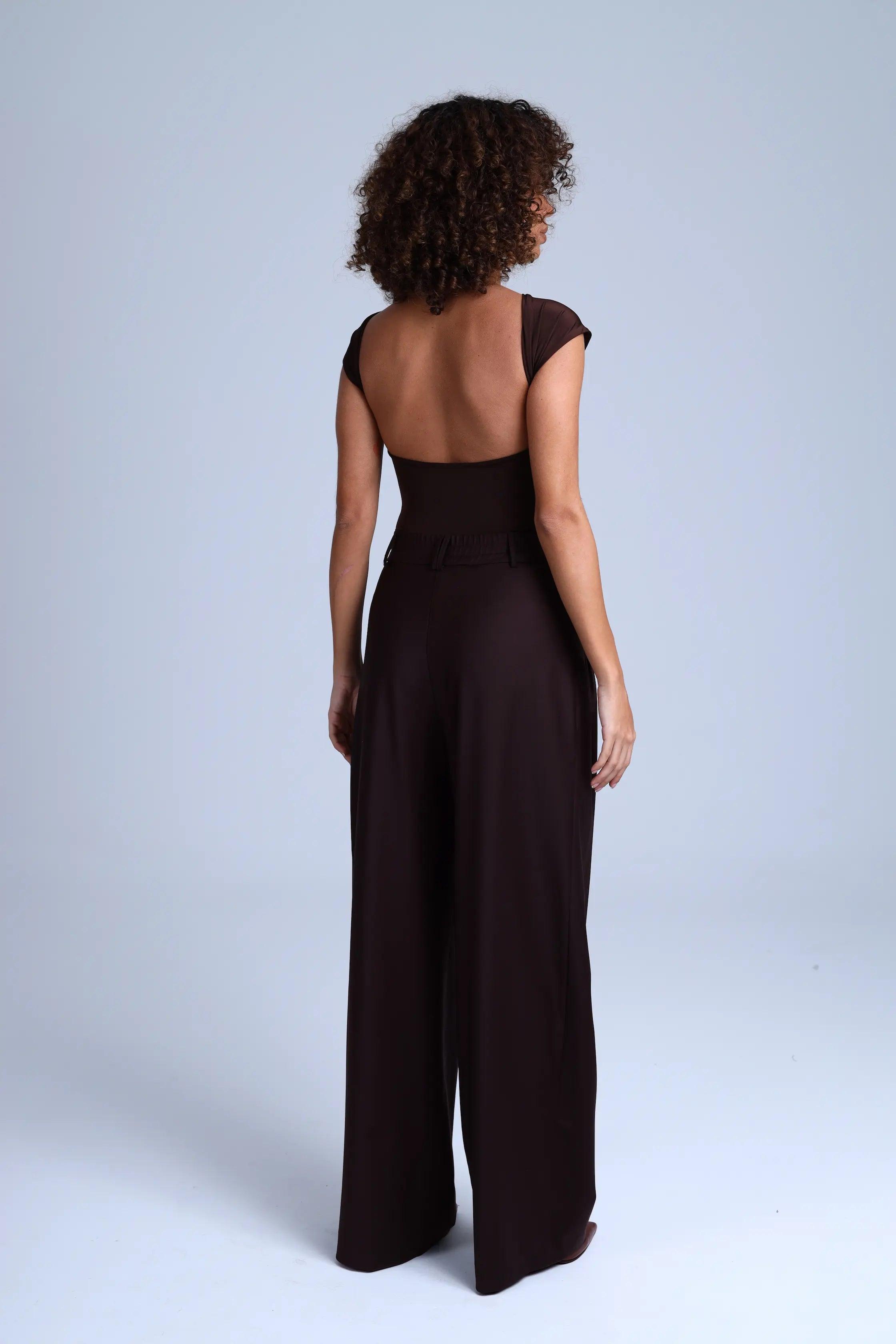Virgin Wool Trousers Monica - ETNA Shirts Pants