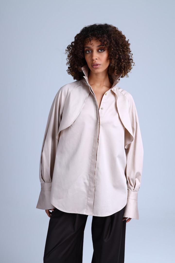 Diva Beige Shirt - ETNA Shirts Shirt