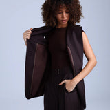 Virgin Wool Waistcoat Monica - ETNA Shirts Waistcoat