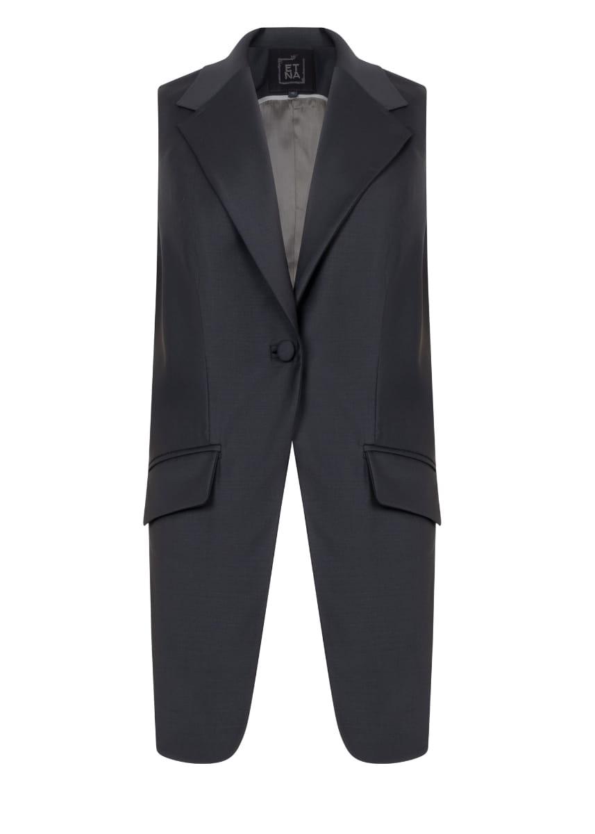 Virgin Wool Waistcoat Liza - ETNA Shirts Waistcoat