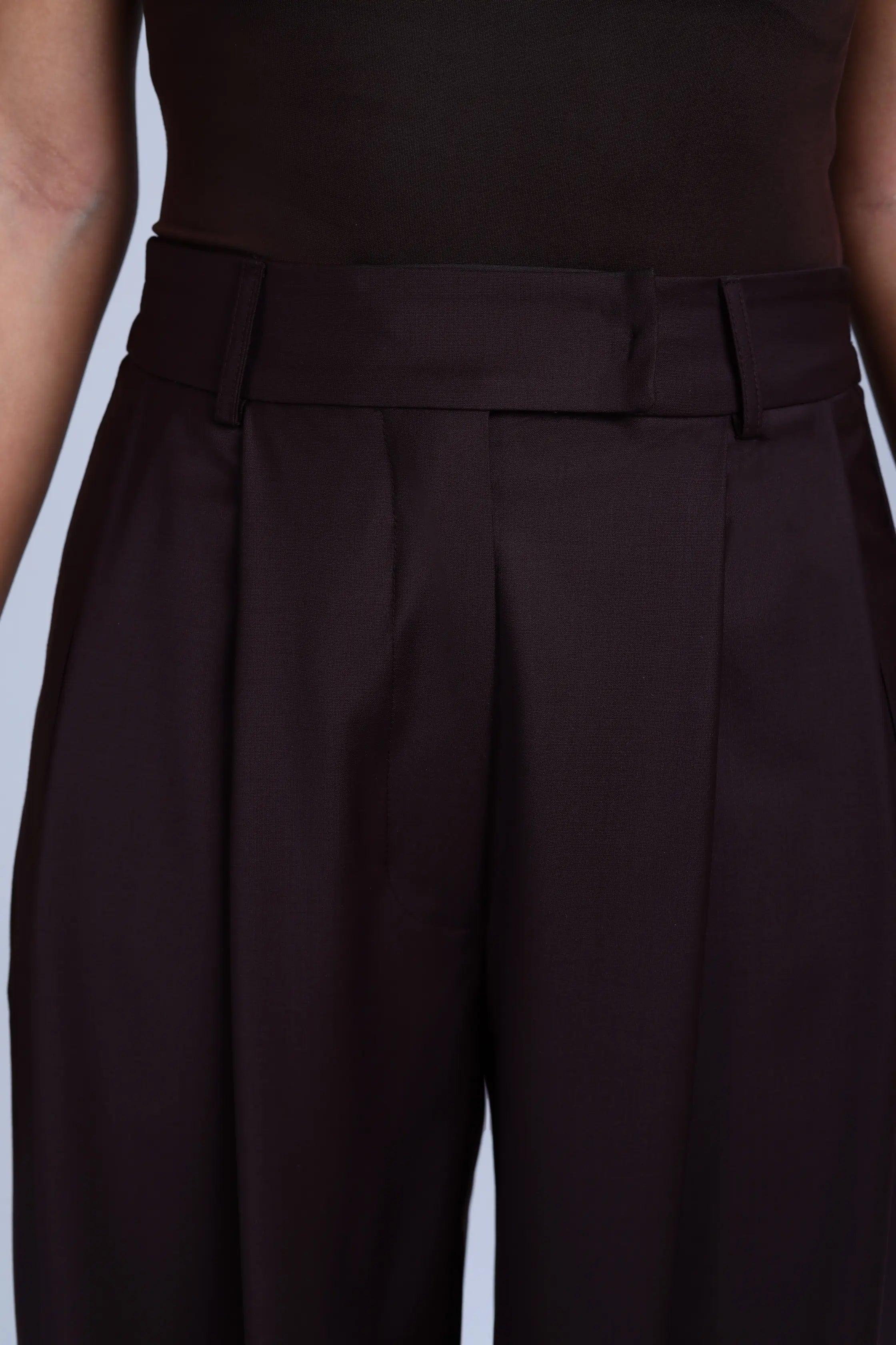 Virgin Wool Trousers Monica - ETNA Shirts Pants