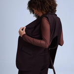 Virgin Wool Waistcoat Monica - ETNA Shirts Waistcoat