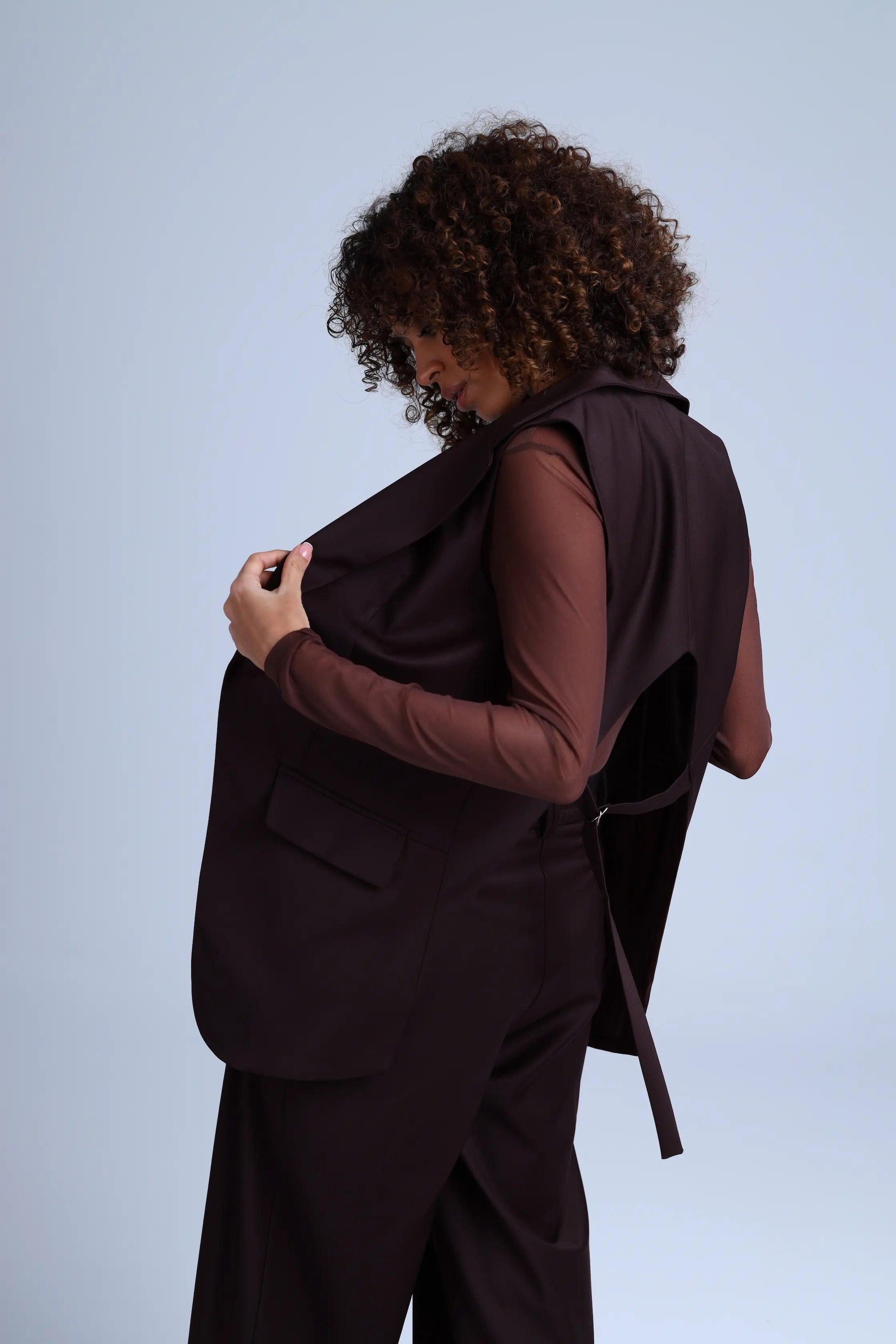 Virgin Wool Waistcoat Monica - ETNA Shirts Waistcoat