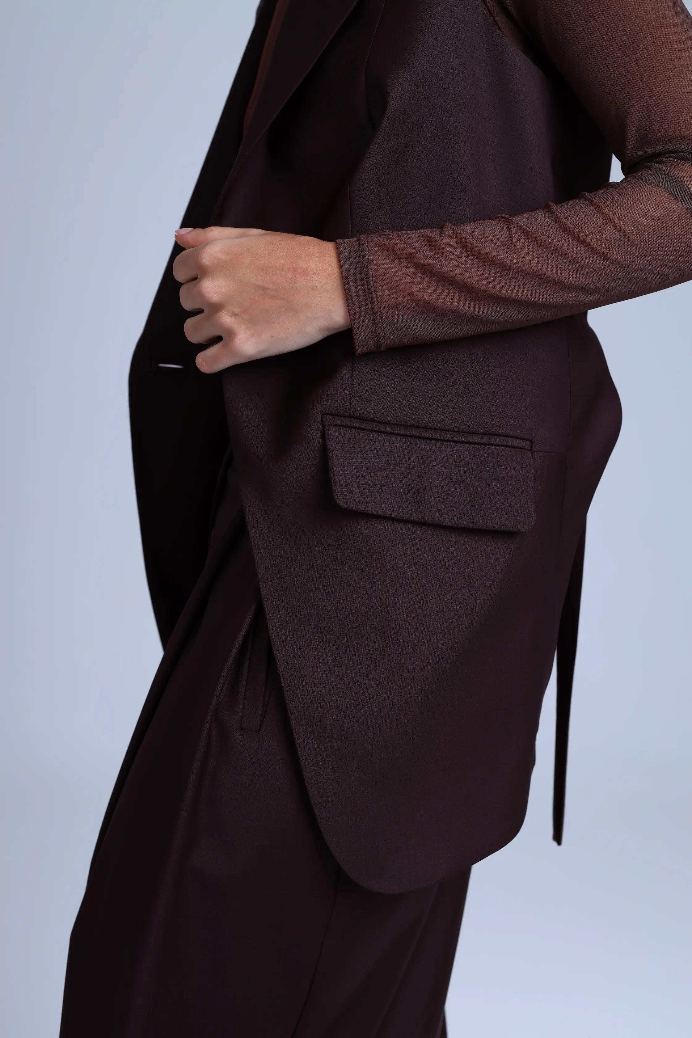 Virgin Wool Waistcoat Monica - ETNA Shirts Waistcoat