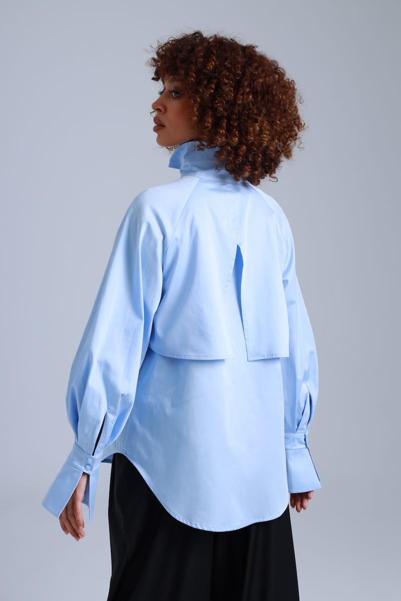 Diva Blu Shirt - ETNA Shirts Clothing