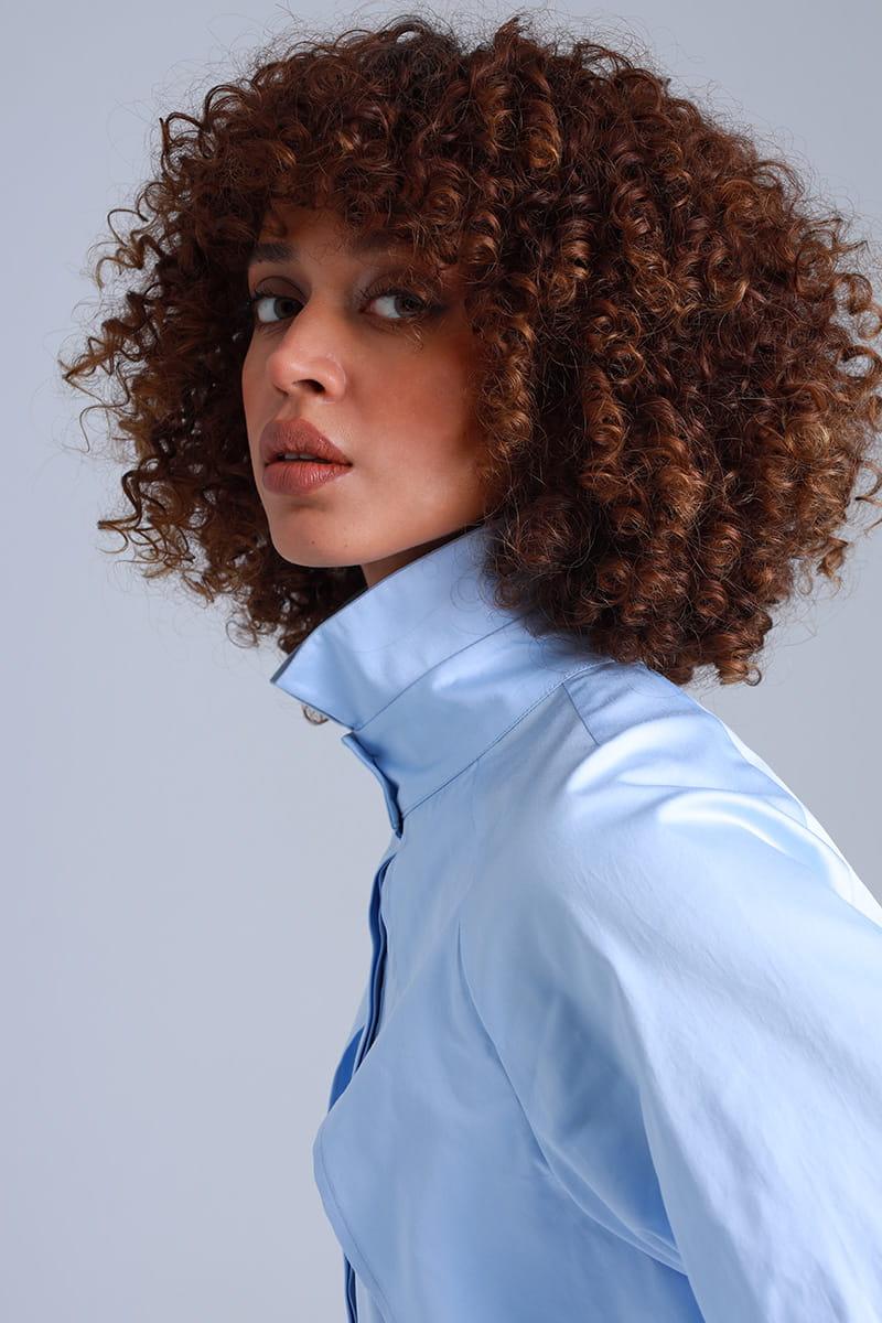 Diva Blu Shirt - ETNA Shirts Clothing