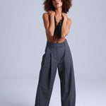 Virgin Wool Trousers Sophia - ETNA Shirts Pants