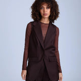 Virgin Wool Waistcoat Monica - ETNA Shirts Waistcoat
