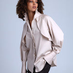 Diva Beige Shirt - ETNA Shirts Shirt