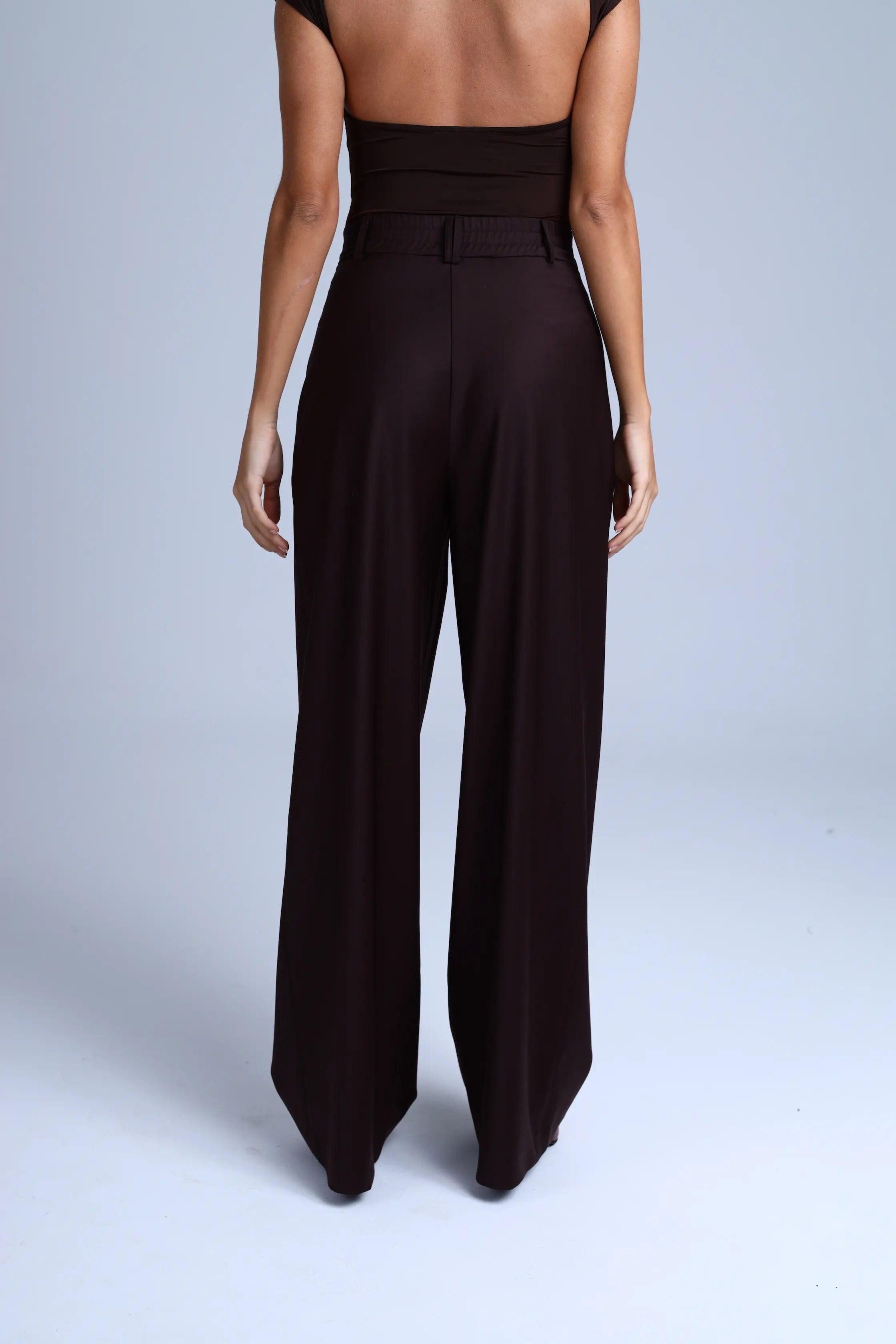 Virgin Wool Trousers Monica - ETNA Shirts Pants