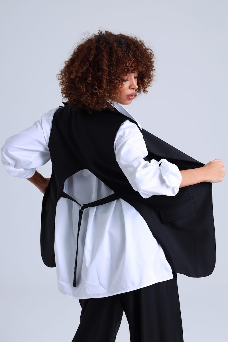 Virgin Wool Waistcoat Liza - ETNA Shirts Waistcoat