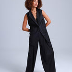 Virgin Wool Trousers Liza - ETNA Shirts Pants