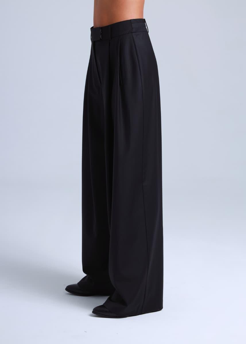 Virgin Wool Trousers Liza - ETNA Shirts Pants