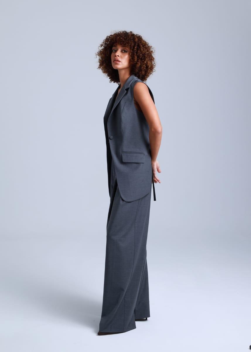 Virgin Wool Waistcoat Sophia - ETNA Shirts Waistcoat