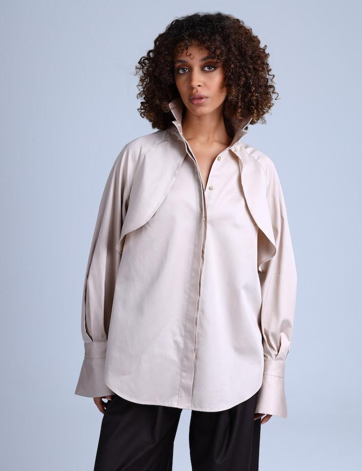 Diva Beige Shirt - ETNA Shirts Shirt