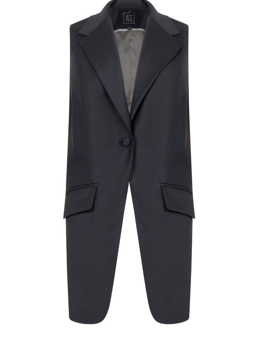 Virgin Wool Waistcoat Liza - ETNA Shirts Waistcoat