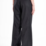 Aitna Black Palazzo Pants from Organic Finest Fabric