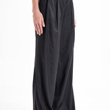 Aitna Black Palazzo Pants from Organic Finest Fabric
