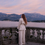 Taormina Linen-Blend Wide-Leg Pants