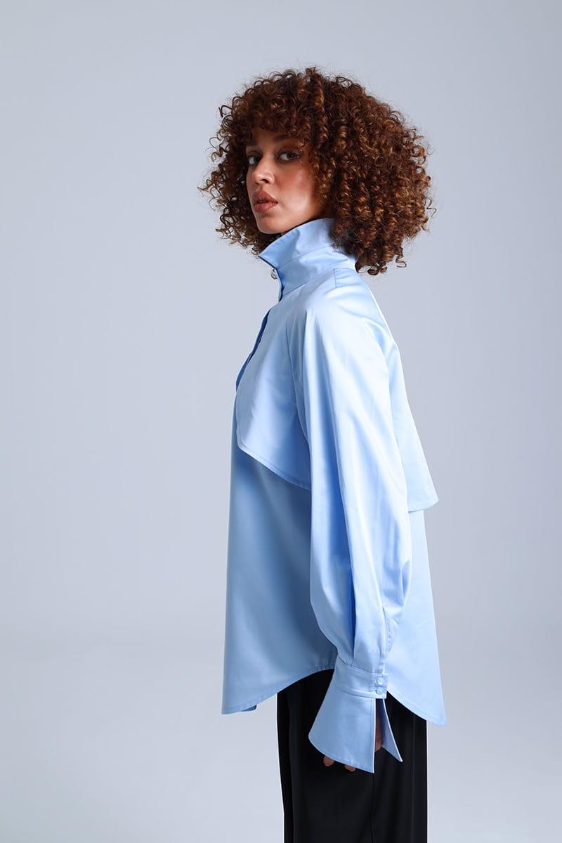 Diva Blu Shirt - ETNA Shirts Clothing