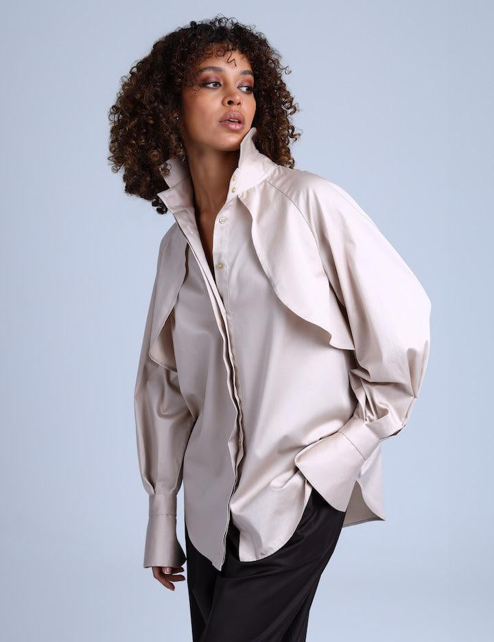 Diva Beige Shirt - ETNA Shirts Shirt