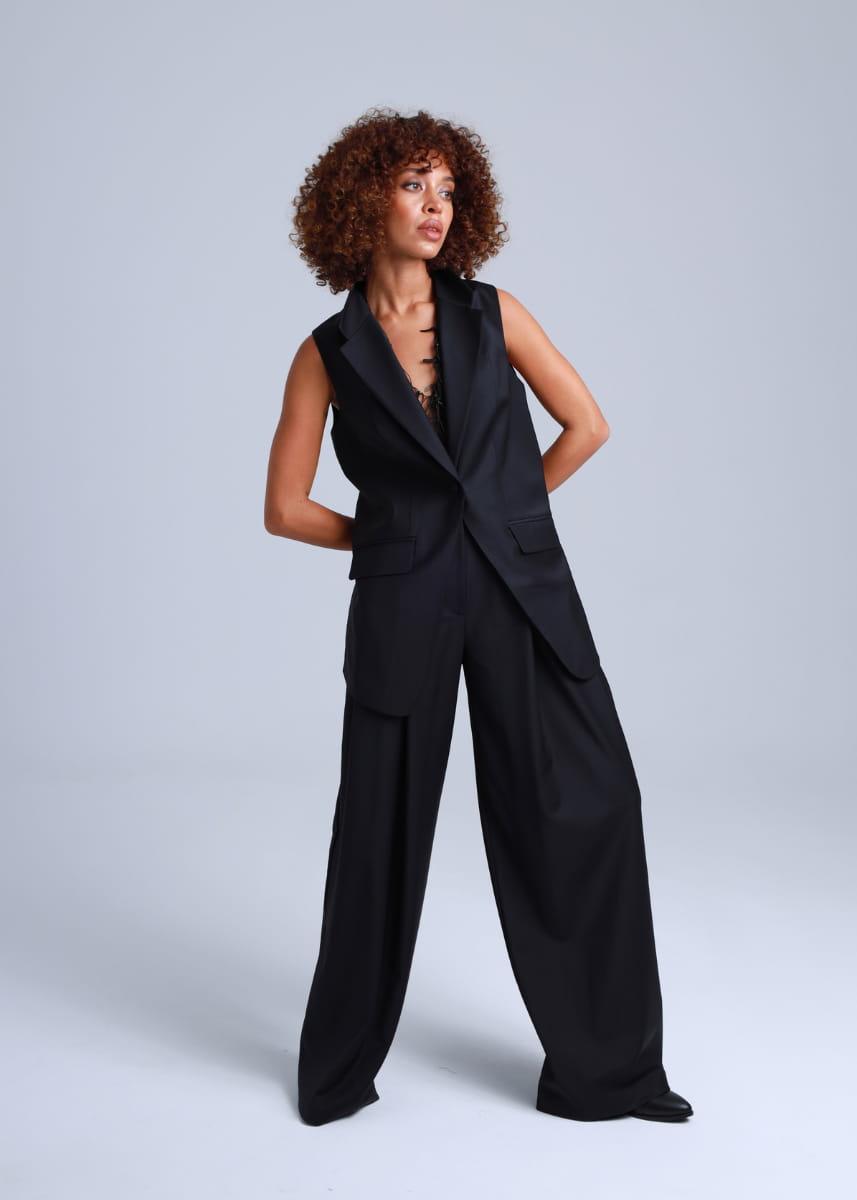 Liza Virgin Wool Waistcoat