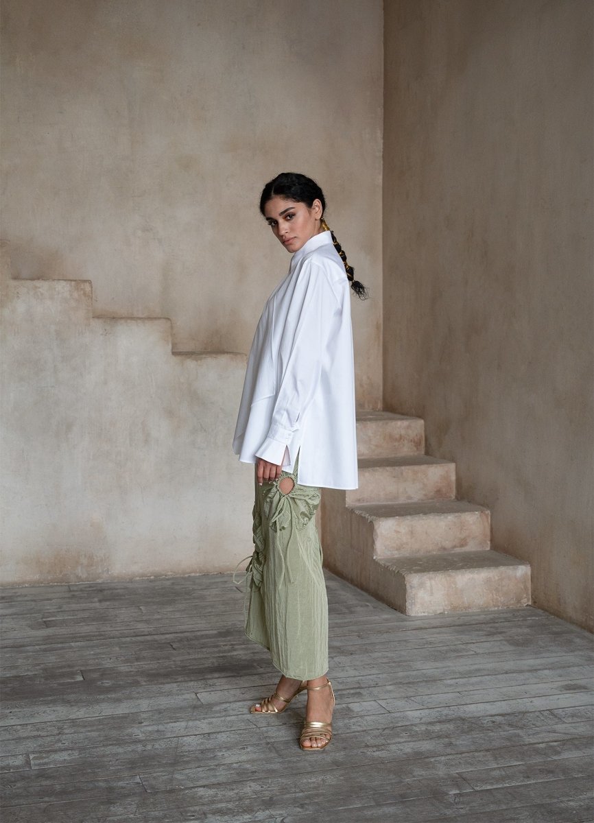 Cotton white shirt